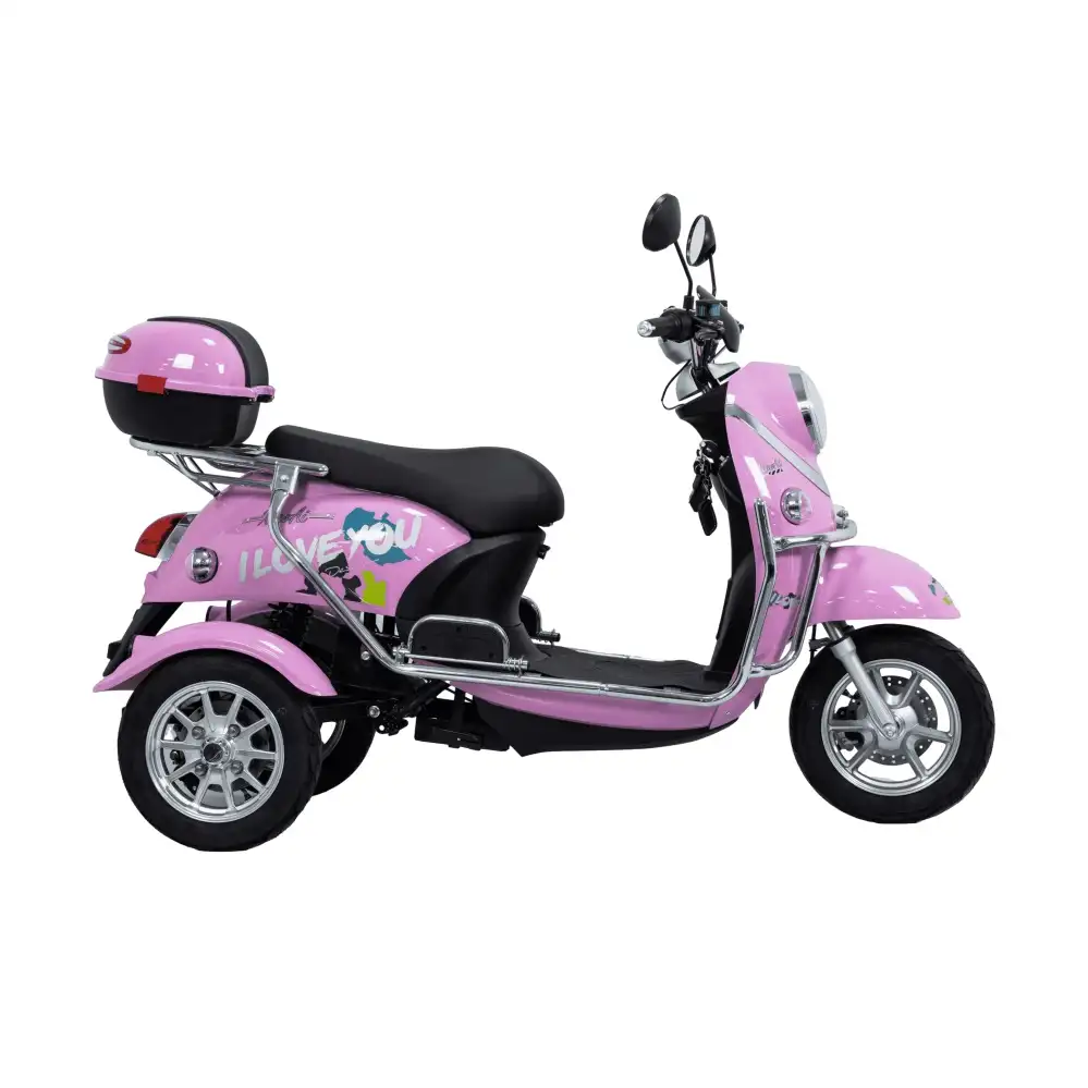 SM2DM-45 Tortoise King Electric Three Wheeler 1500W – LCD Display Premium Tricycle - Image 2
