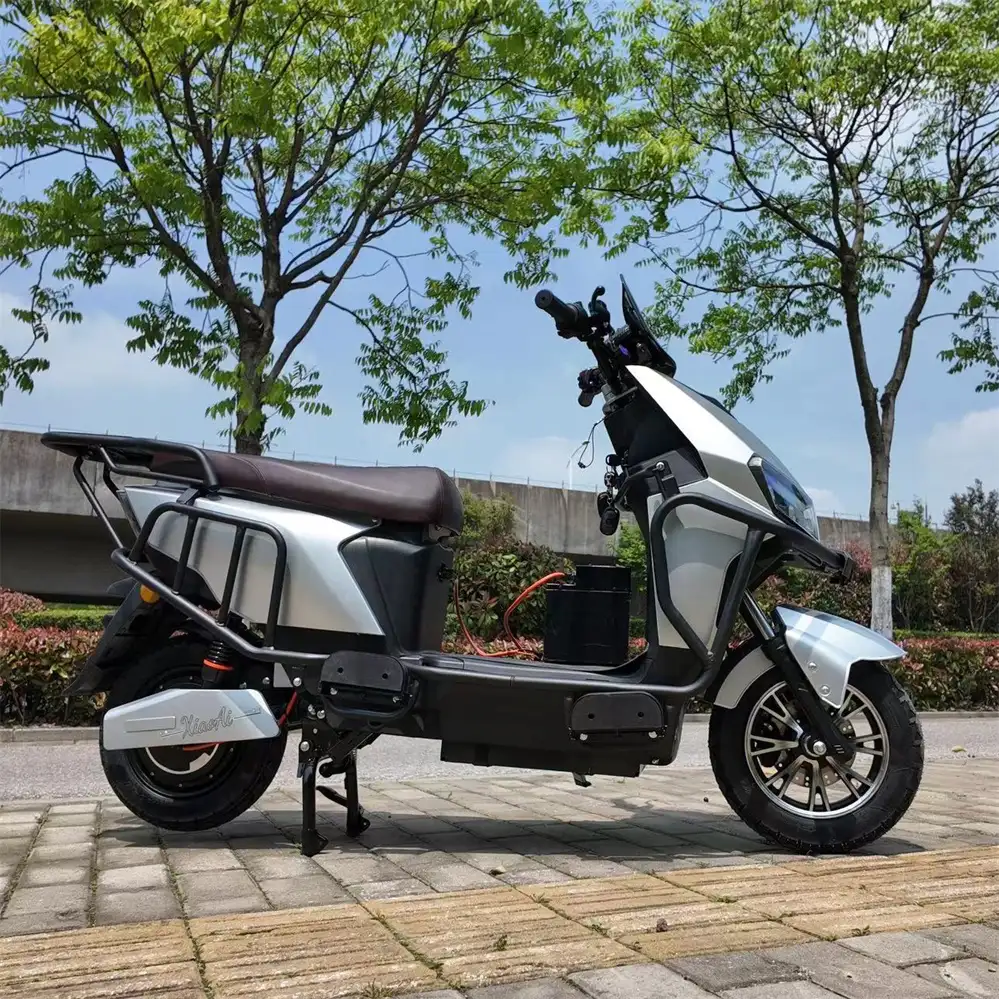 SM2DM-53 K50 1500W Wholesale Bikes – Heavy Duty Electric Motorcycle with Tail Box - Image 2