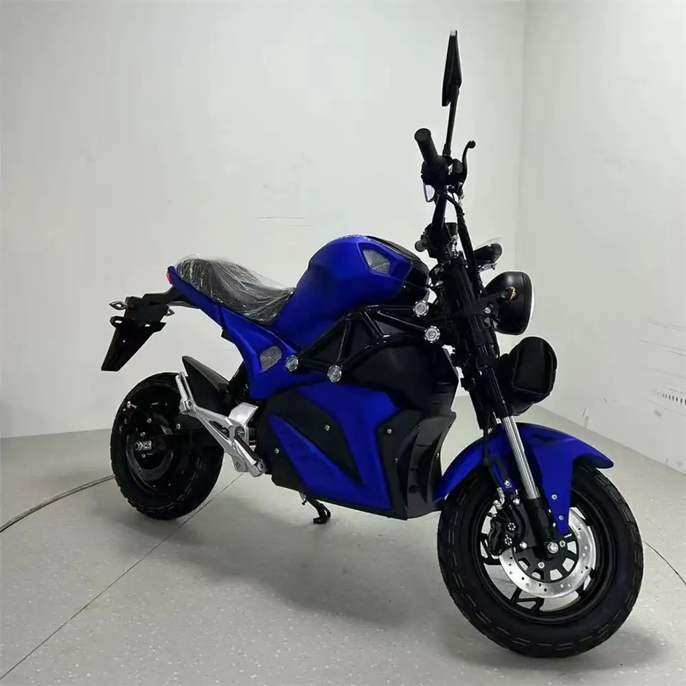 Mini Monster electric motorcycle side profile