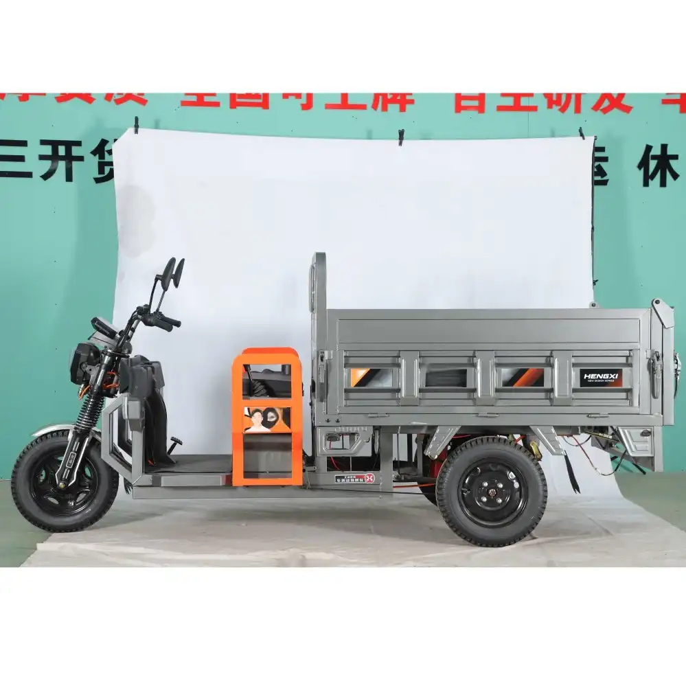Best Electric Three Wheeler 1200W Dump Cargo Wholesale | SM3THD-14 - Image 4