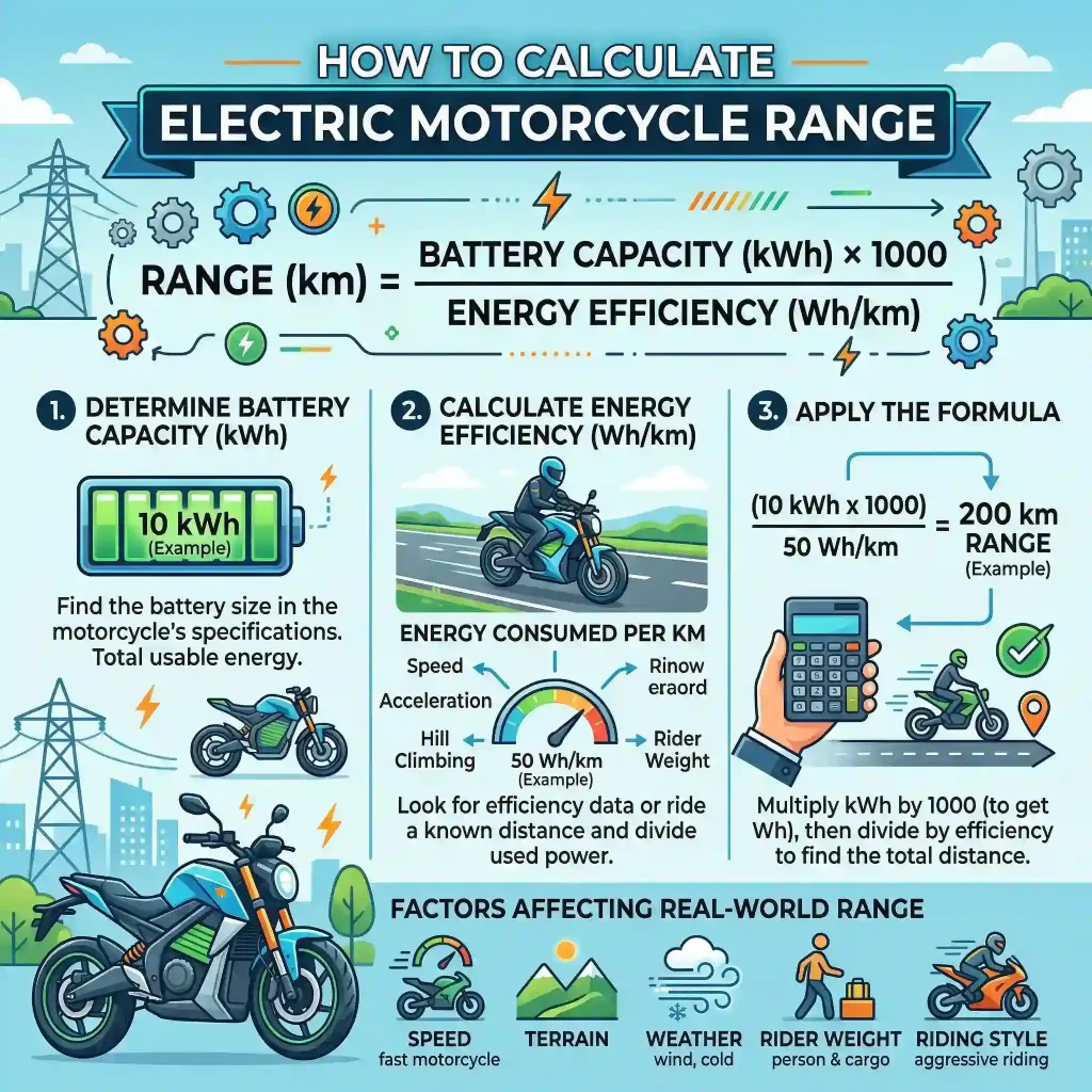 How to Calculate Electric Motorcycle Range How to Calculate Electric Motorcycle Range
